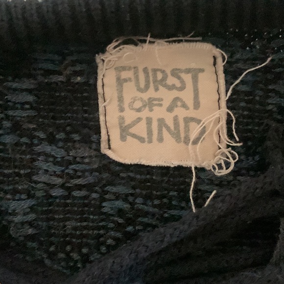 Furst of a Kind lace up sweater - Picture 3 of 4